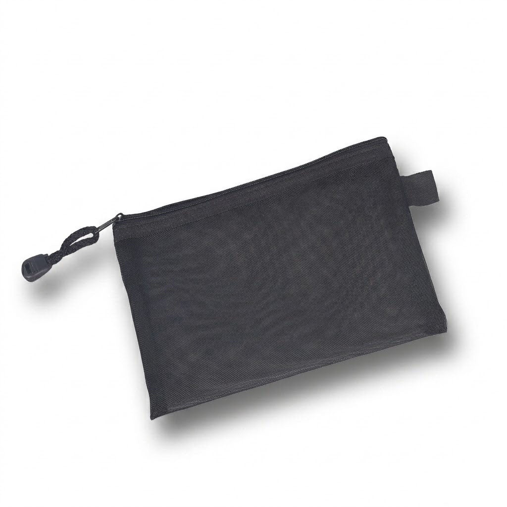 Professional Transparent Mesh Zipper Folder
