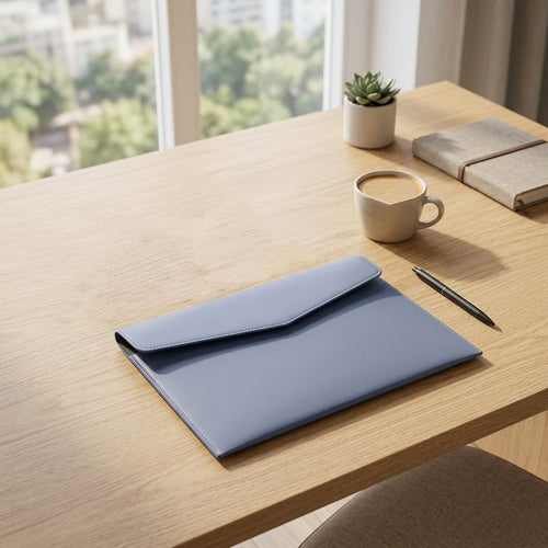 Premium Business A4 Leather Document Folder