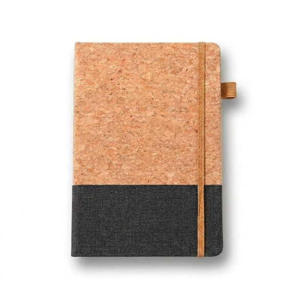 Premium Cork Patchwork Business Notebook
