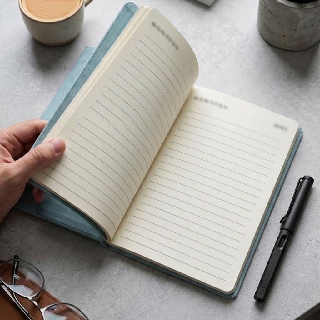 Professional Skin-Feel Business Notebook