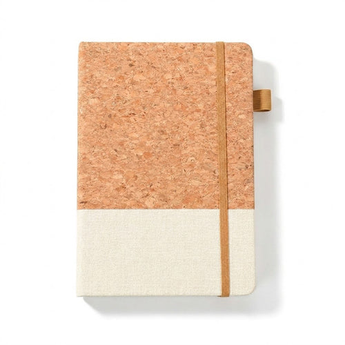 Premium Cork Patchwork Business Notebook