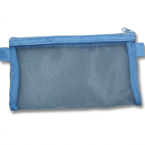 Minimalist Transparent Mesh Stationery Pouch