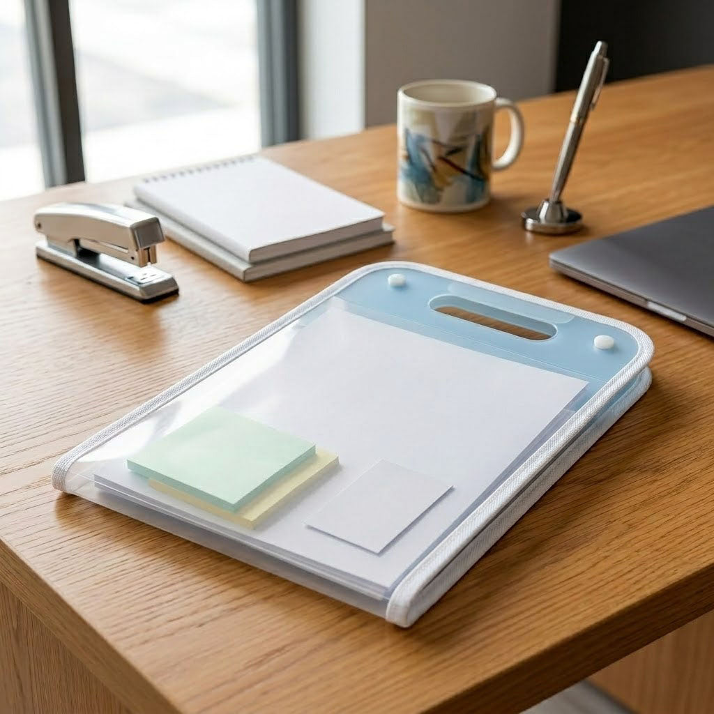 Vertical Multi-Layer Expanding File Folder